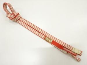 未使用品　正絹　手組帯締め
